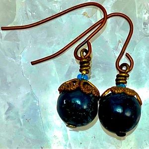 Indian Agate Earrings